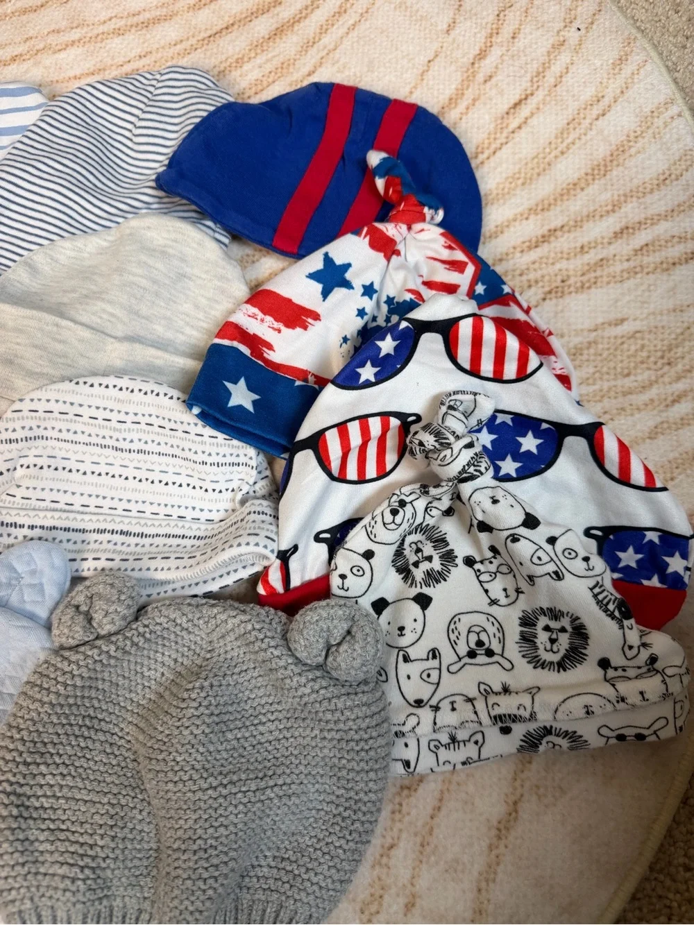 Assorted Newborn Baby Hats/Beanies